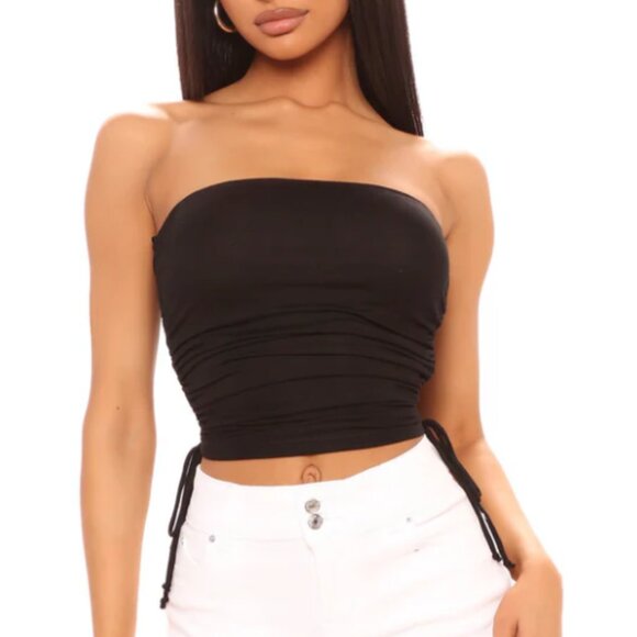 2 Ruched Tube Tops - Picture 2 of 2